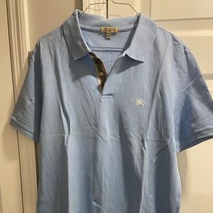Burberry Light Blue Men’s Polo